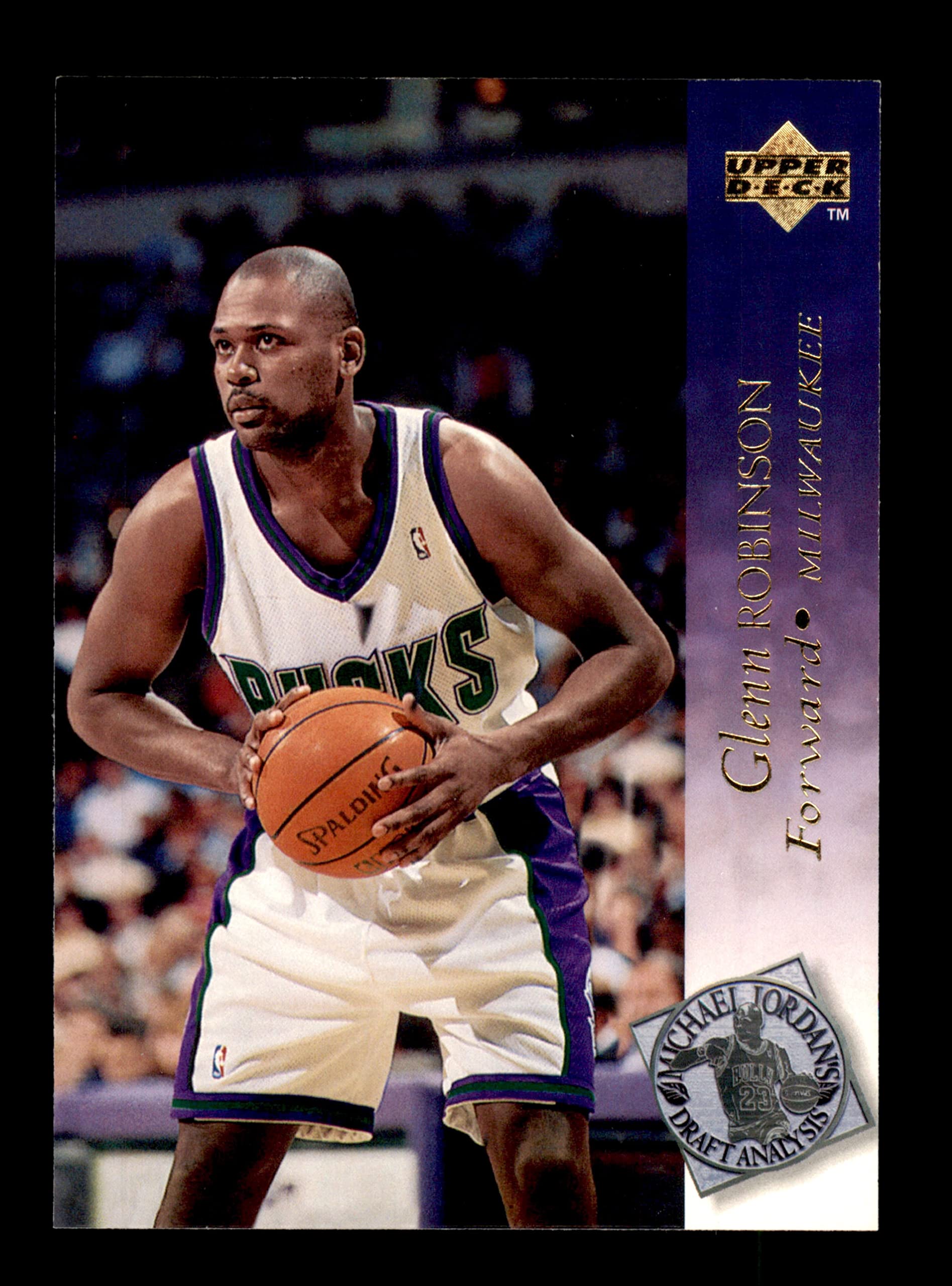 Amazon.com: 1994 Upper Deck # 193 Draft Analysis Glenn Robinson